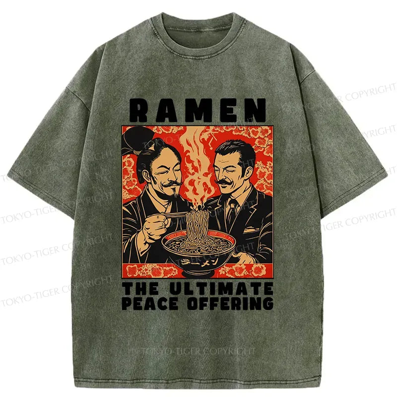 Peace Offering Washed Shirt Daily Wear