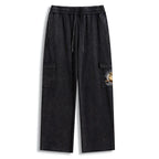 Kyoto-Lion Overthink Master Owl Washed Utility Sweatpants