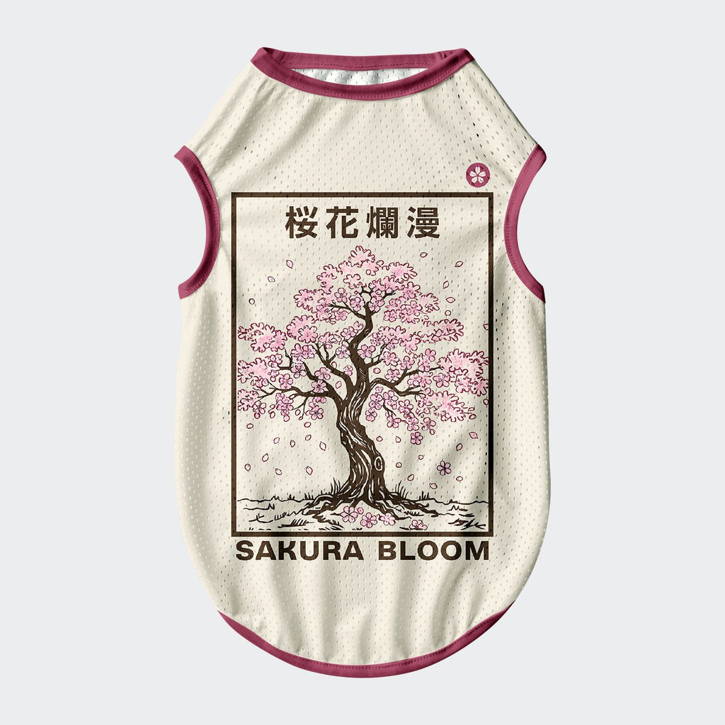 Kyoto-Lion Sakura Bloom Pet Jersey