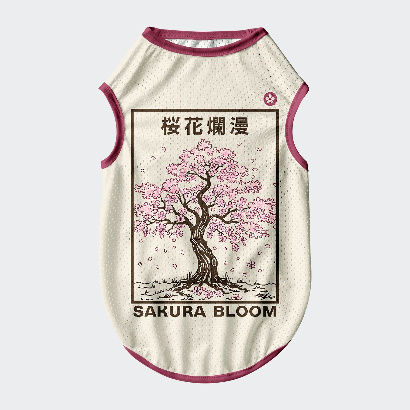 Kyoto-Lion Sakura Bloom Pet Jersey