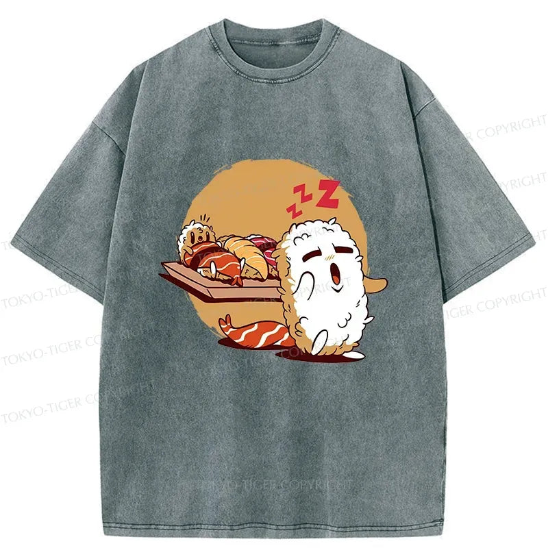 Kyoto Lion Sushi Graphic Tee for Vacation