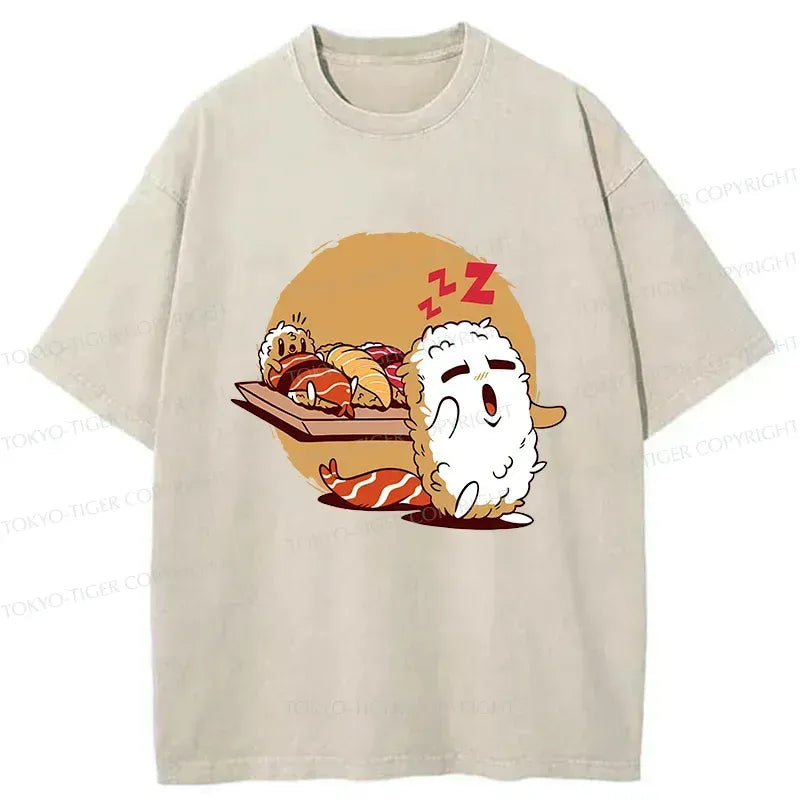 Kyoto Lion Sushi Graphic Tee for Vacation