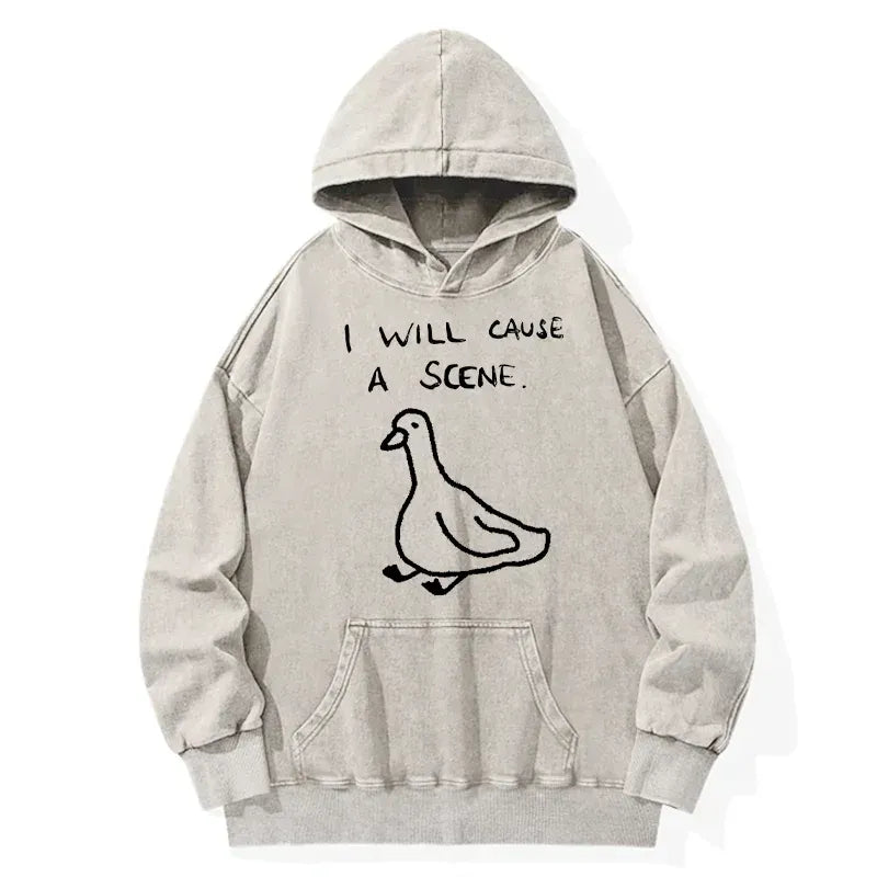 Kyoto-Lion Stupid Goose Hoodie Gift Idea