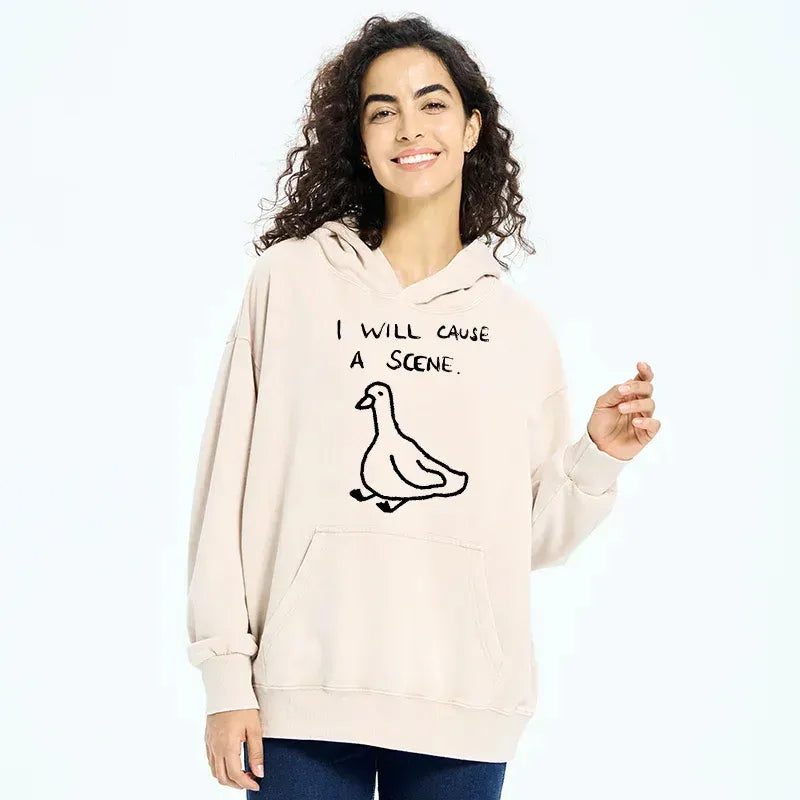 Kyoto-Lion Stupid Goose Hoodie Gift Idea