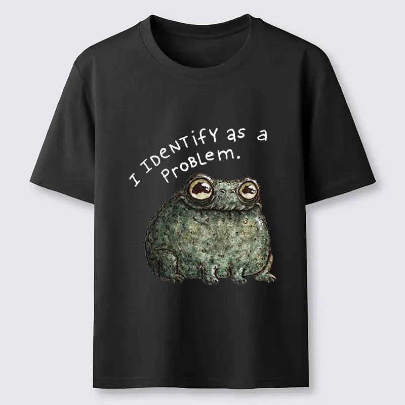 Kyoto-Lion Sarcastic Frog Self Deprecating Classic T-Shirt