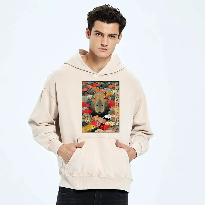 Unisex wash hoodie must-have for streetwear