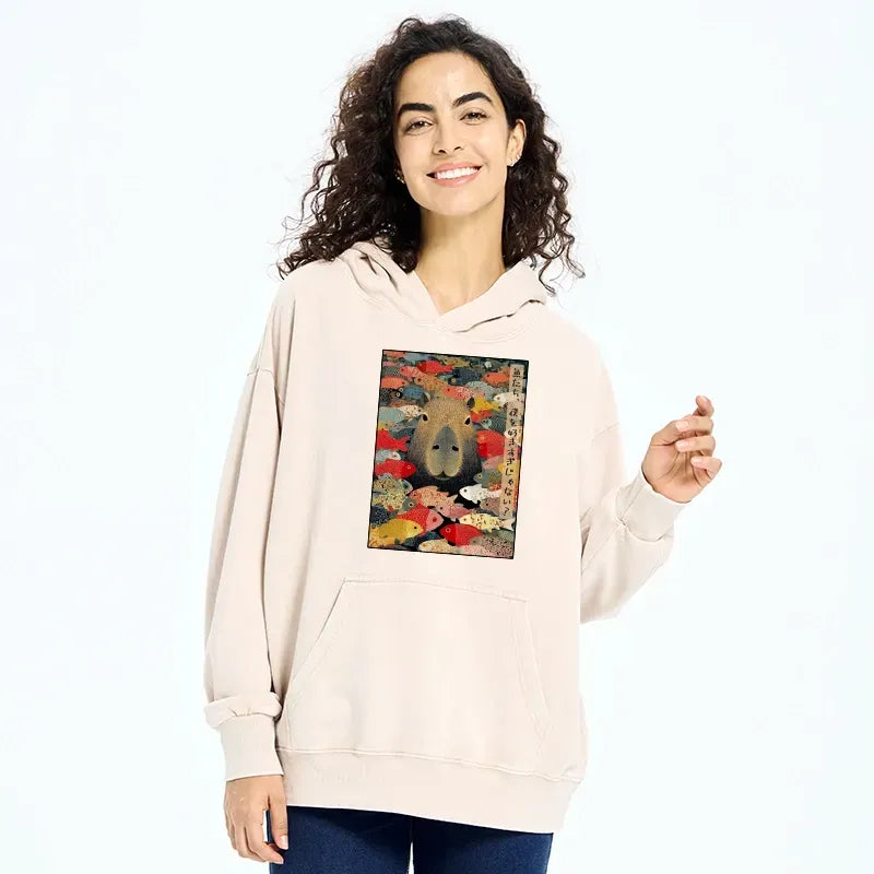 Japanese vintage hoodie for daily wear