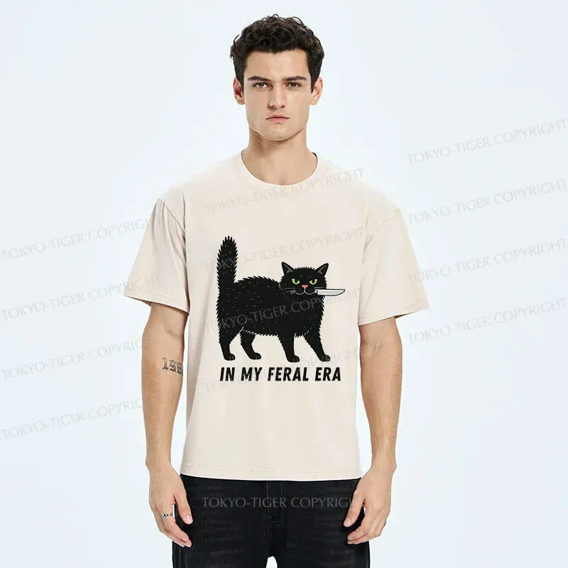 japanese ukiyo-e cat shirt for men