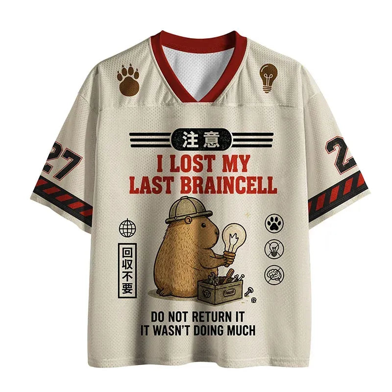 Funny Japanese Lion Mesh Jersey Gift Idea