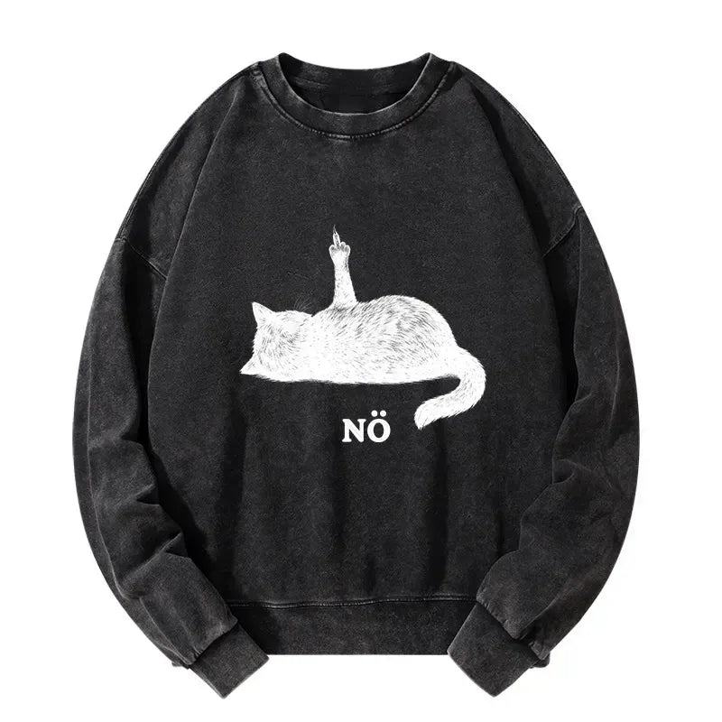 Vintage Washed Sweatshirt On Sale