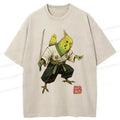 Kyoto-Lion Parro Samurai Washed T-Shirt