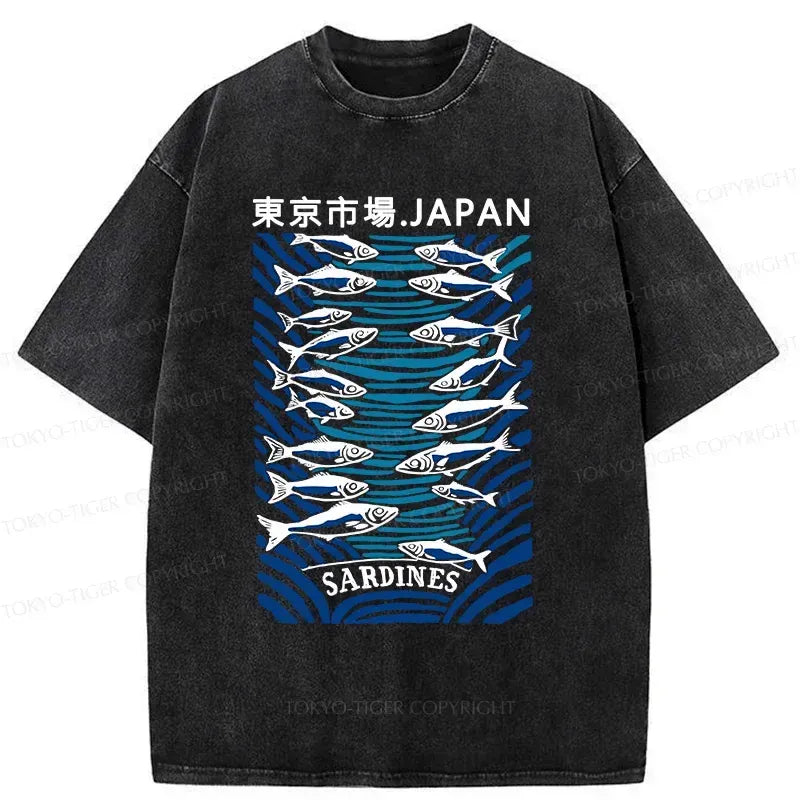Tokyo Fish Market Unisex Tee for Vacation
