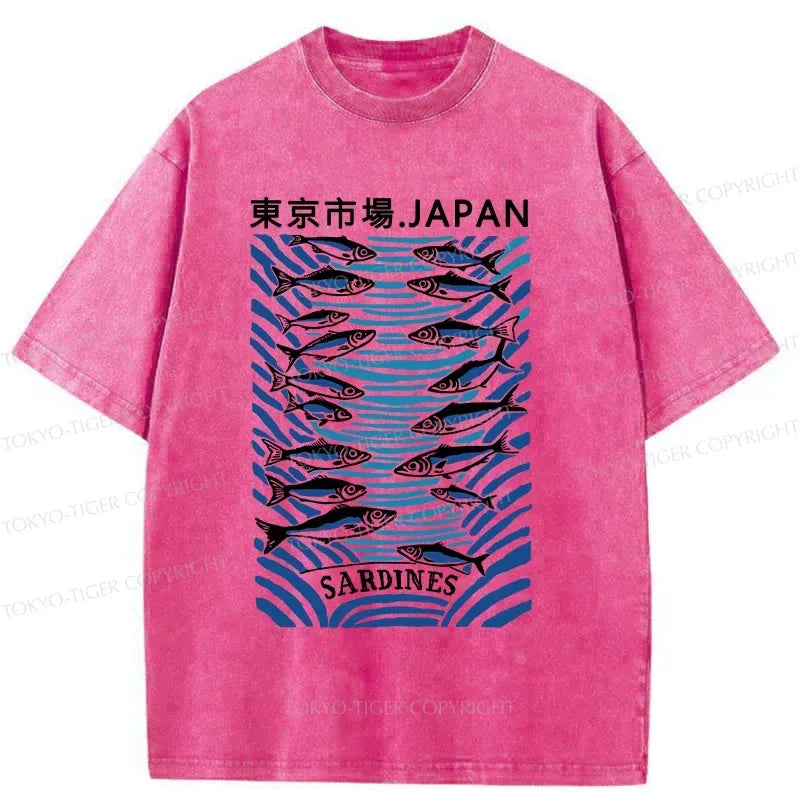 Japanese Vintage Washed T-Shirt On Sale