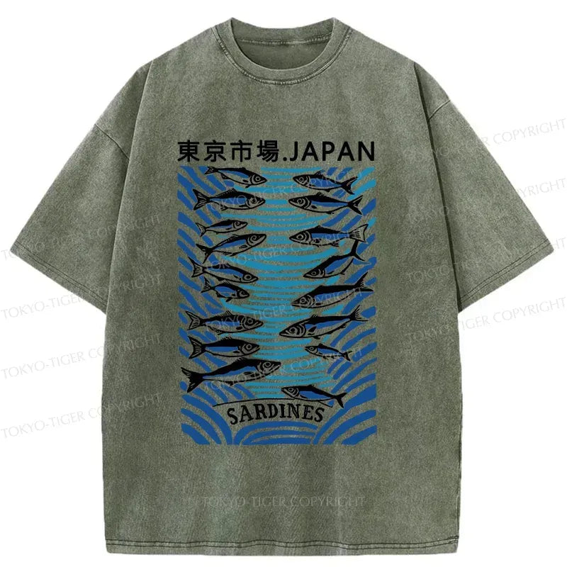 Japanese Vintage Washed T-Shirt On Sale