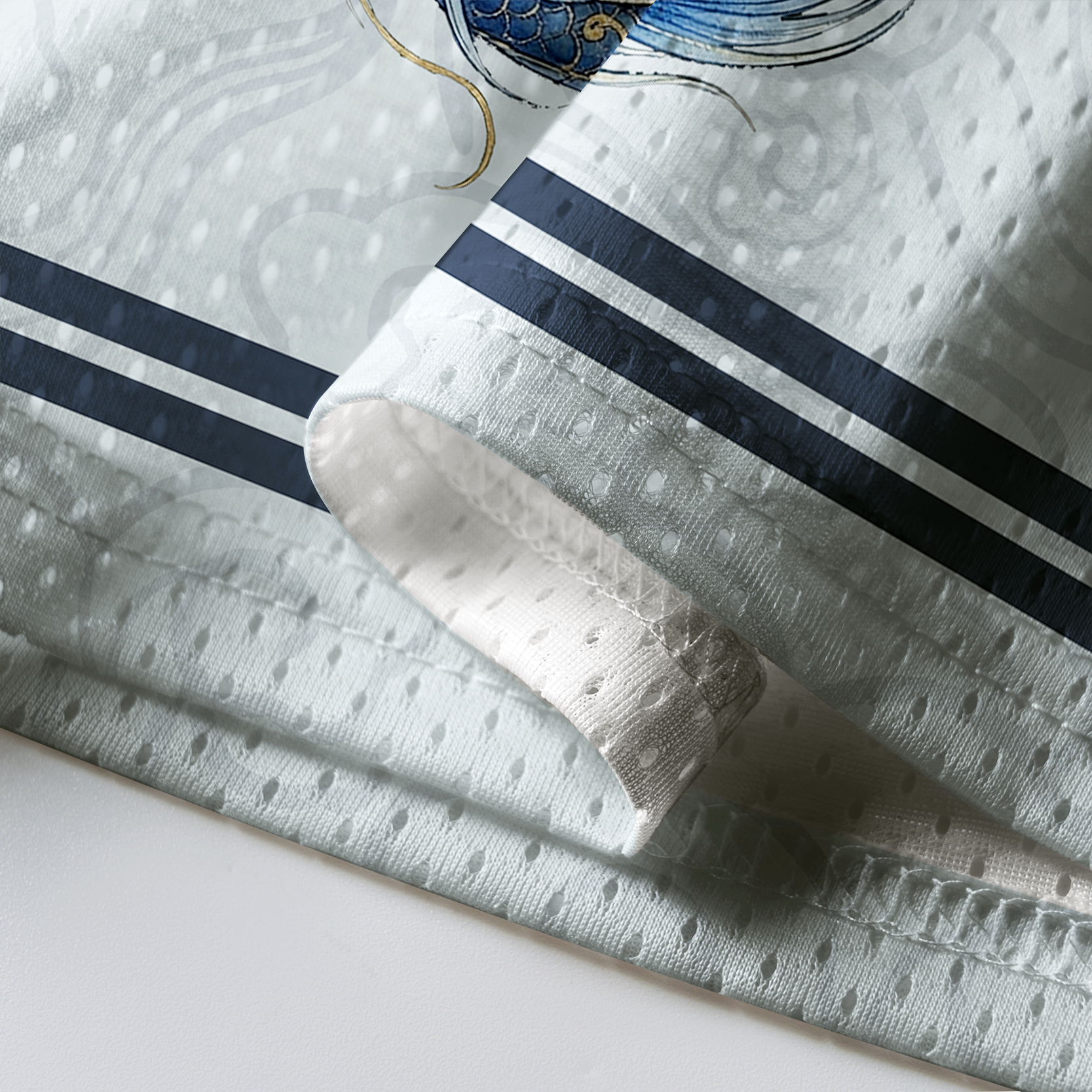 Kyoto-Lion Mythic Cobalt Dragon Mesh Jersey