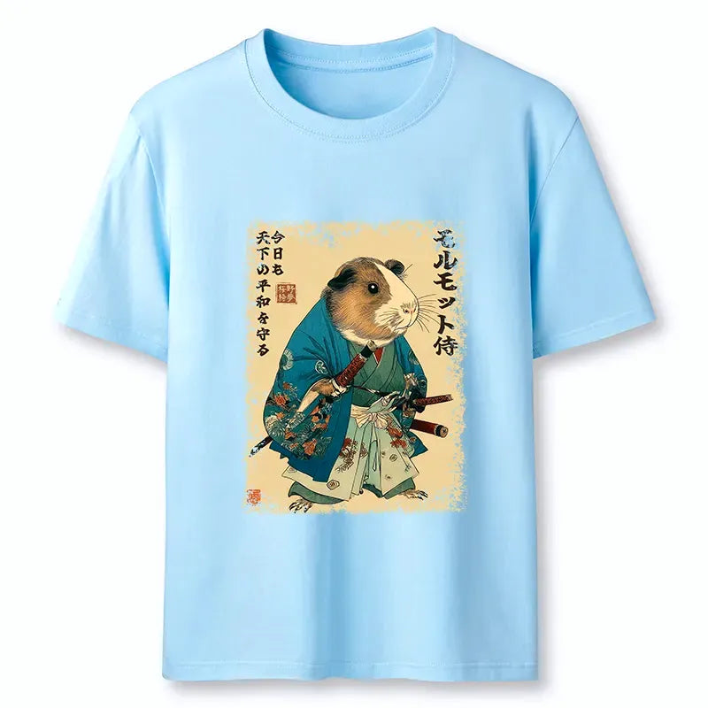 Kyoto-Lion Peacekeeper Guinea Samurai Classic T-Shirt