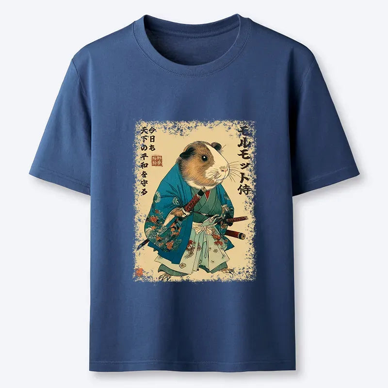 Kyoto-Lion Peacekeeper Guinea Samurai Classic T-Shirt