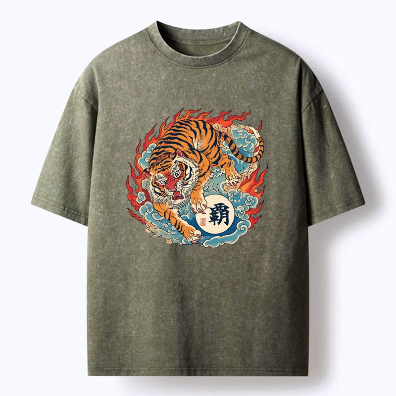 Unisex Kyoto-Lion T-Shirt for Daily Wear