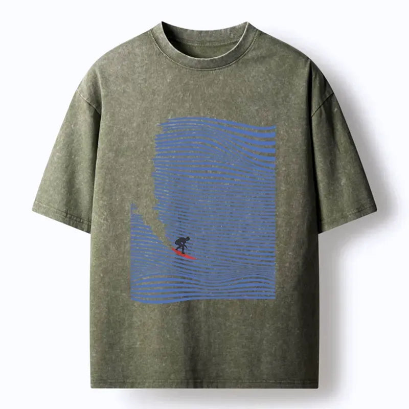 Kyoto-Lion Cotton T-Shirt Gift for Him