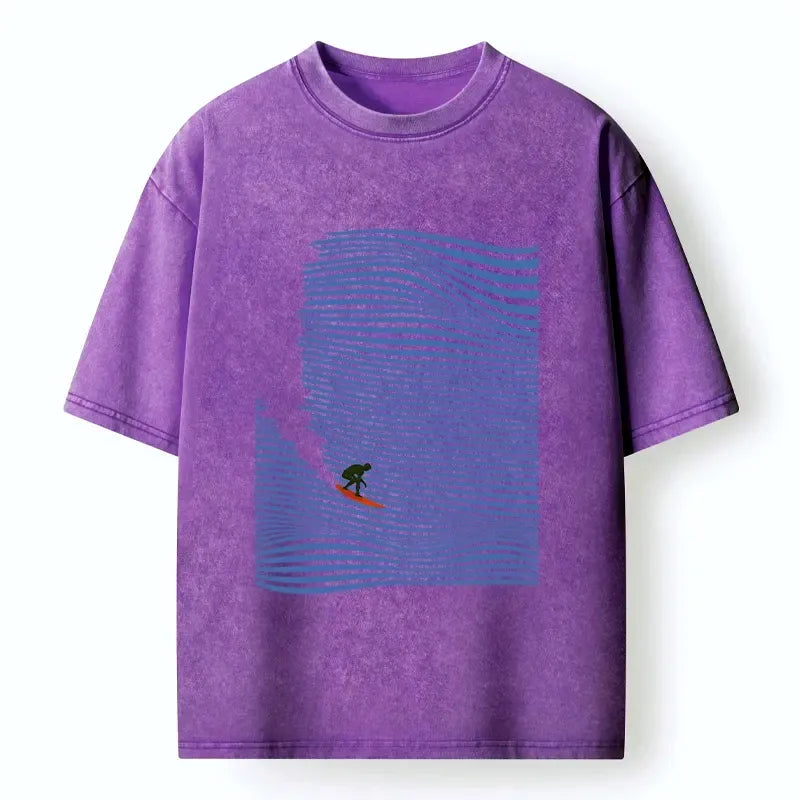 Unisex Surf Graphic Tee for Streetwear