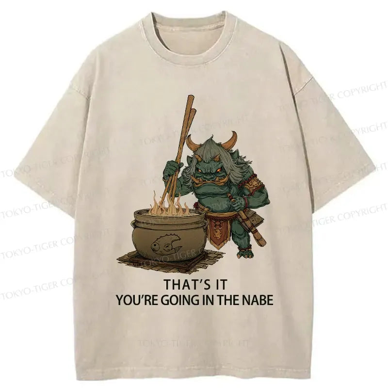 Japanese vintage washed t-shirt for daily wear