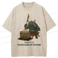 Japanese vintage washed t-shirt for daily wear