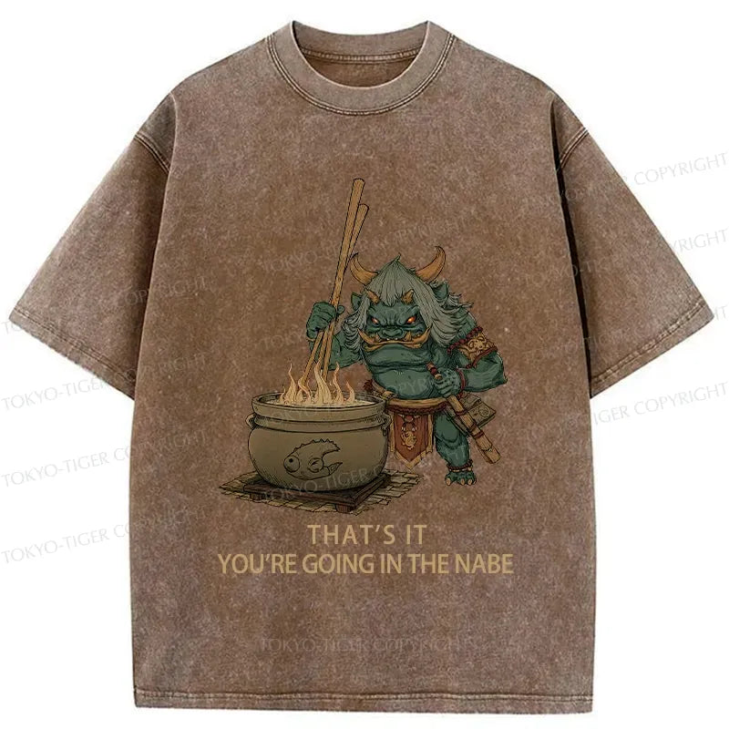 Japanese vintage washed t-shirt for daily wear