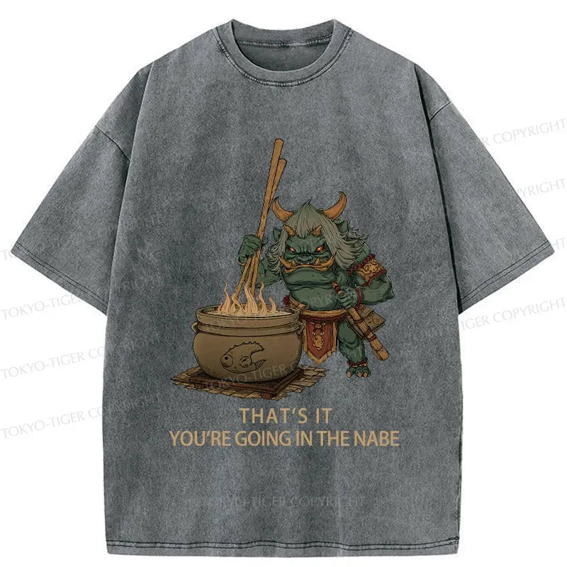 Kyoto lion unisex cotton tee for summer