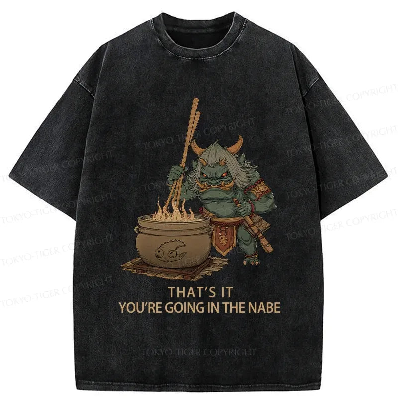 Japanese vintage washed t-shirt for daily wear