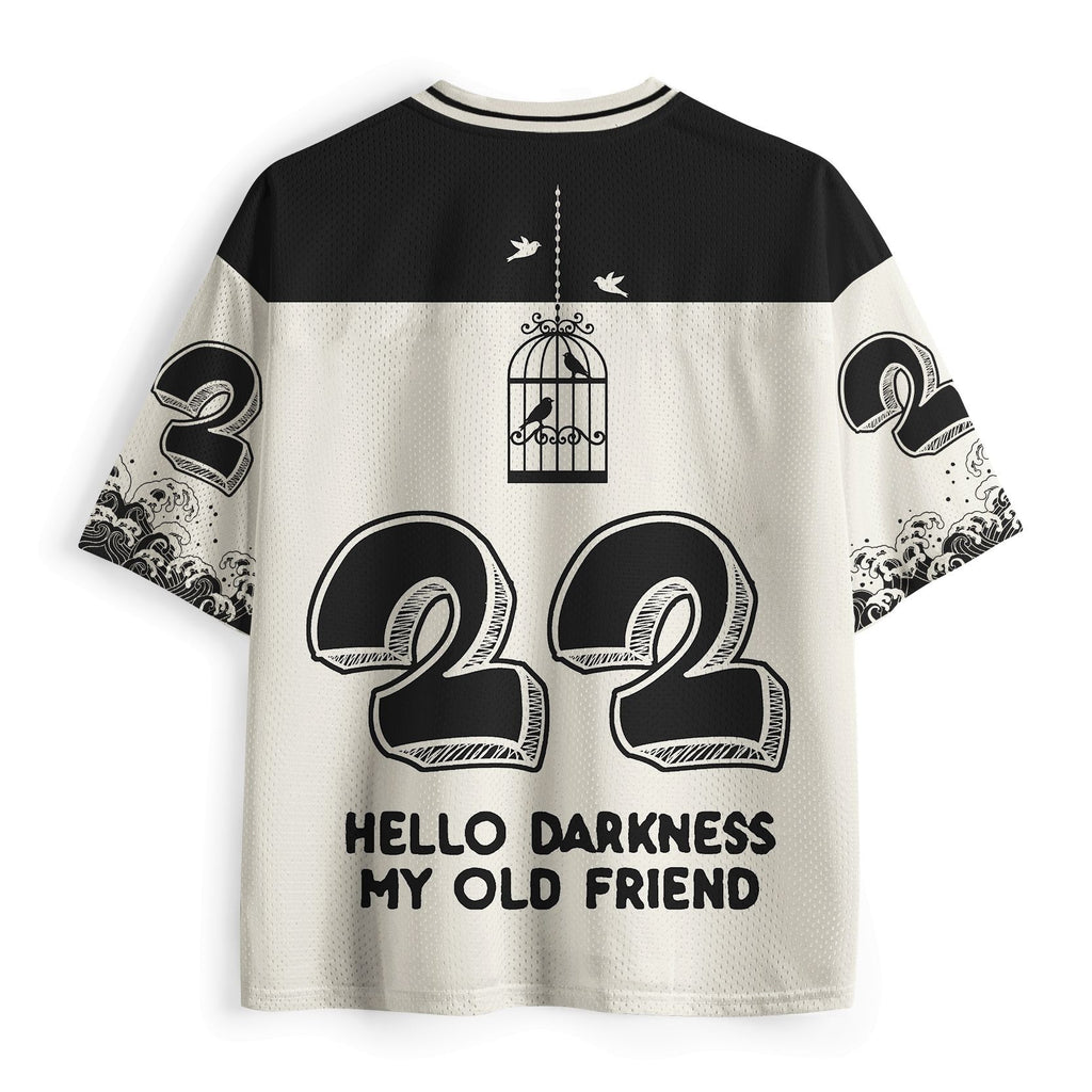 Breathable mesh jersey for daily wear
