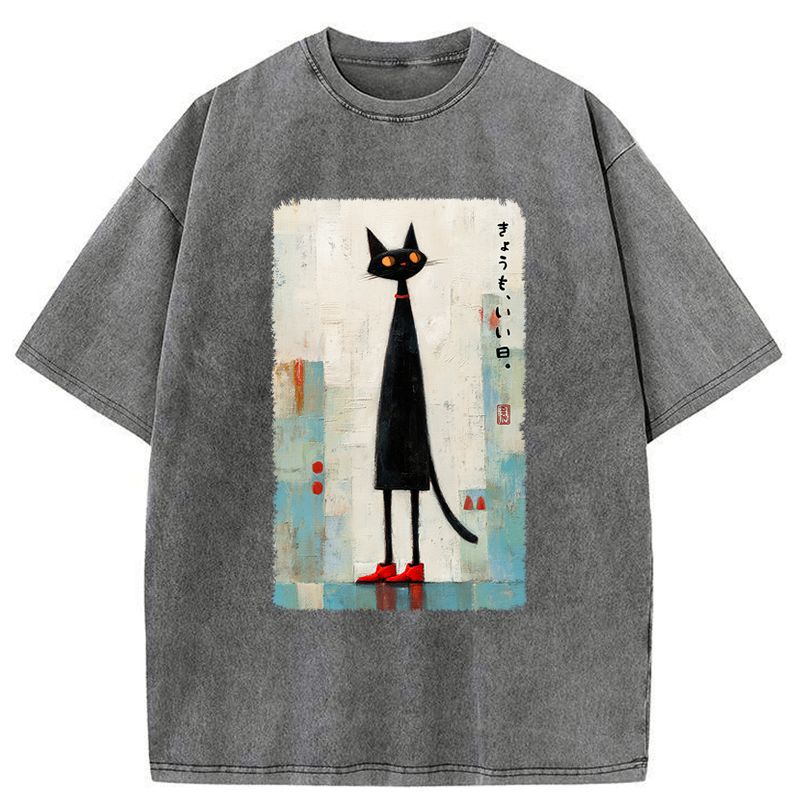 japanese vintage streetwear t-shirt for men