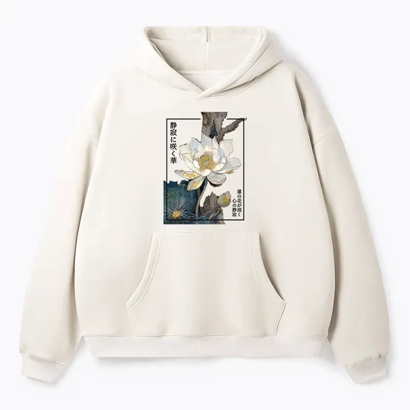 Kyoto Lion Fleece Hoodie Free Shipping