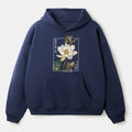 Japanese Blooming Lotus Hoodie for Daily Wear
