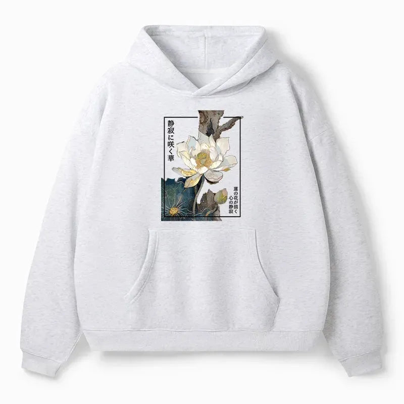 Kyoto Lion Fleece Hoodie Free Shipping