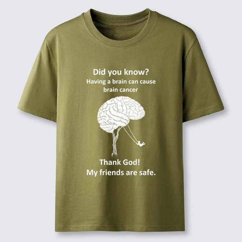 Kyoto-Lion Dark Meme Brain Joke Classic T-Shirt