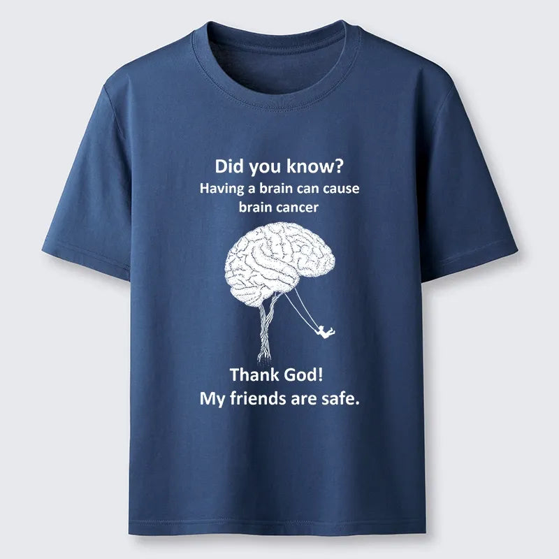 Kyoto-Lion Dark Meme Brain Joke Classic T-Shirt