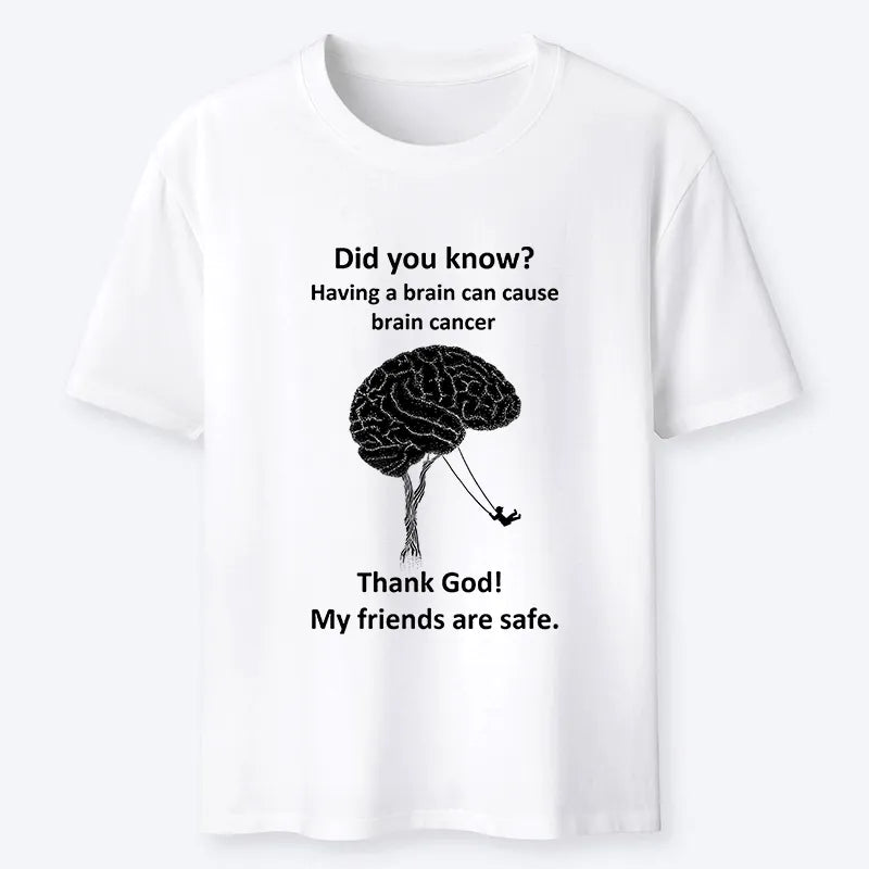Kyoto-Lion Dark Meme Brain Joke Classic T-Shirt