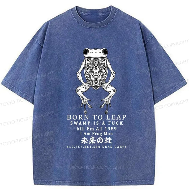 Kyoto lion ukiyo-e t-shirt free shipping