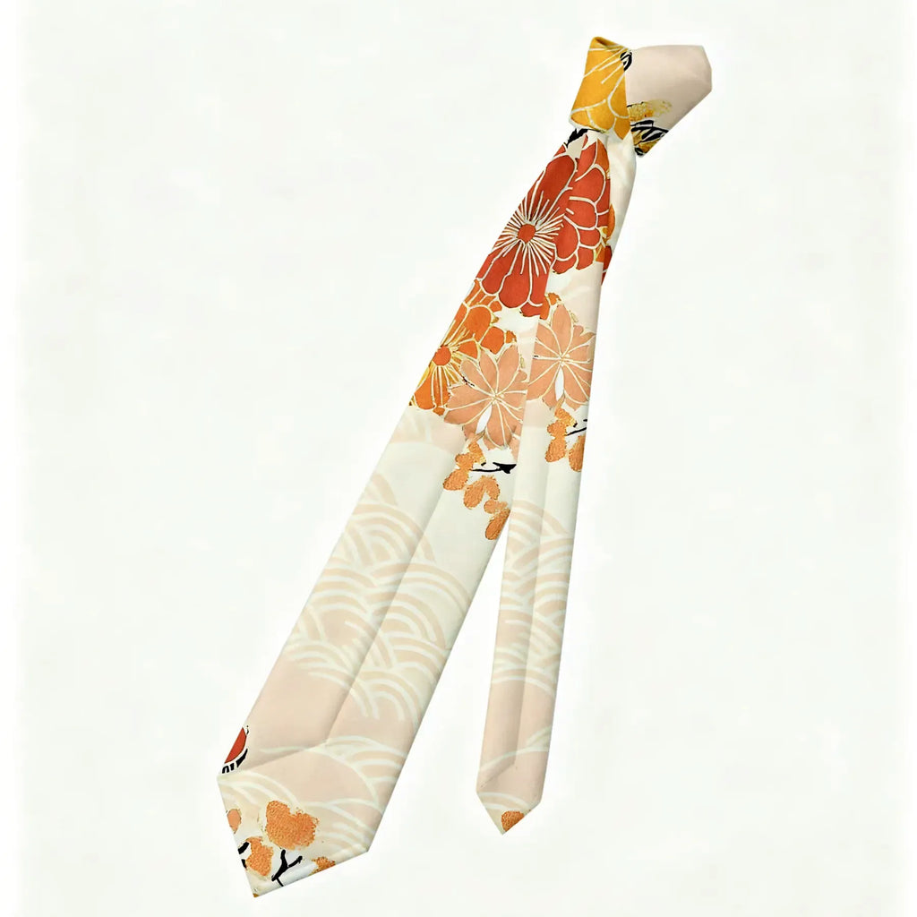 Japanese Vintage Necktie for Gift Idea