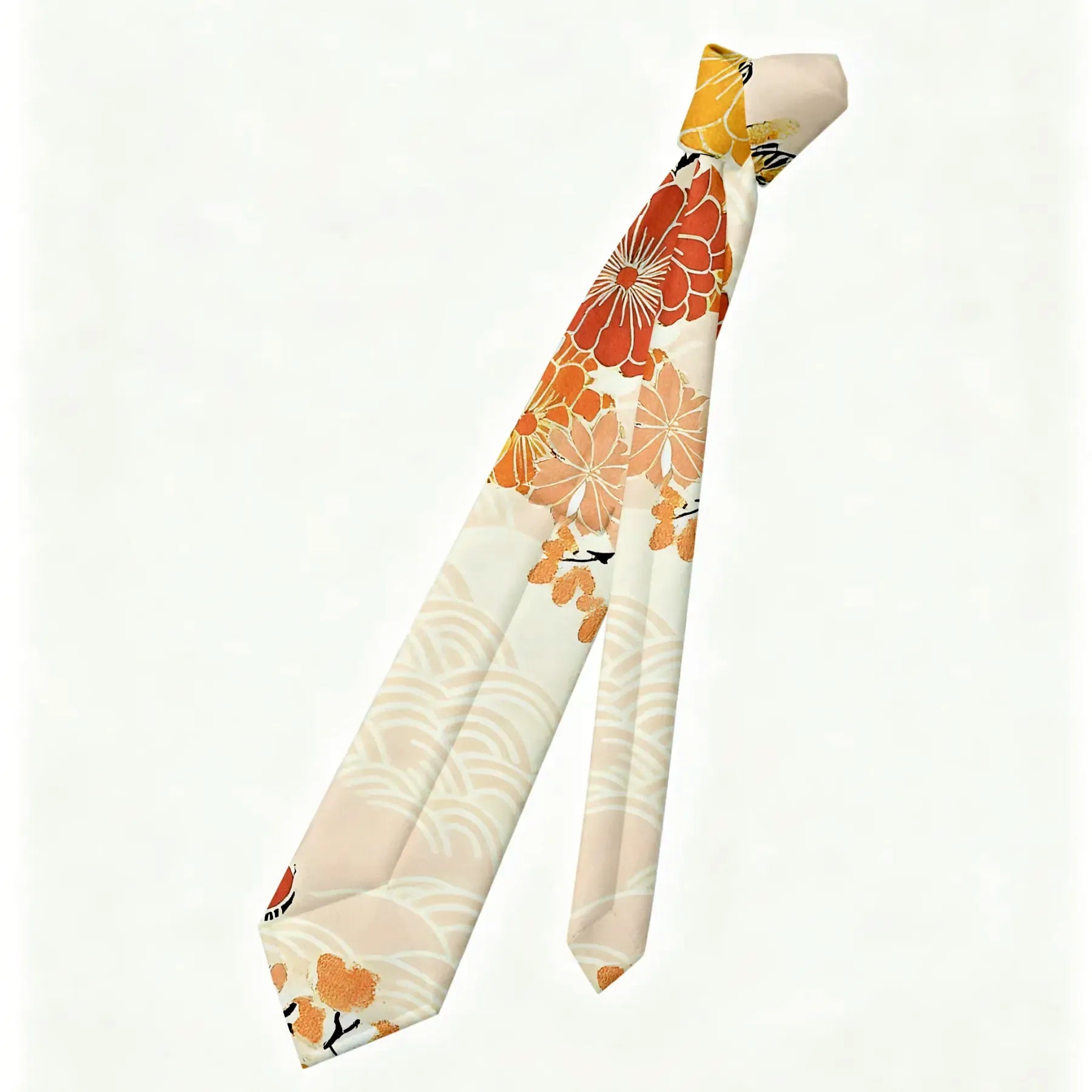 Japanese Vintage Necktie for Gift Idea