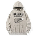 kyoto lion funny hedgehog hoodie for daily wear