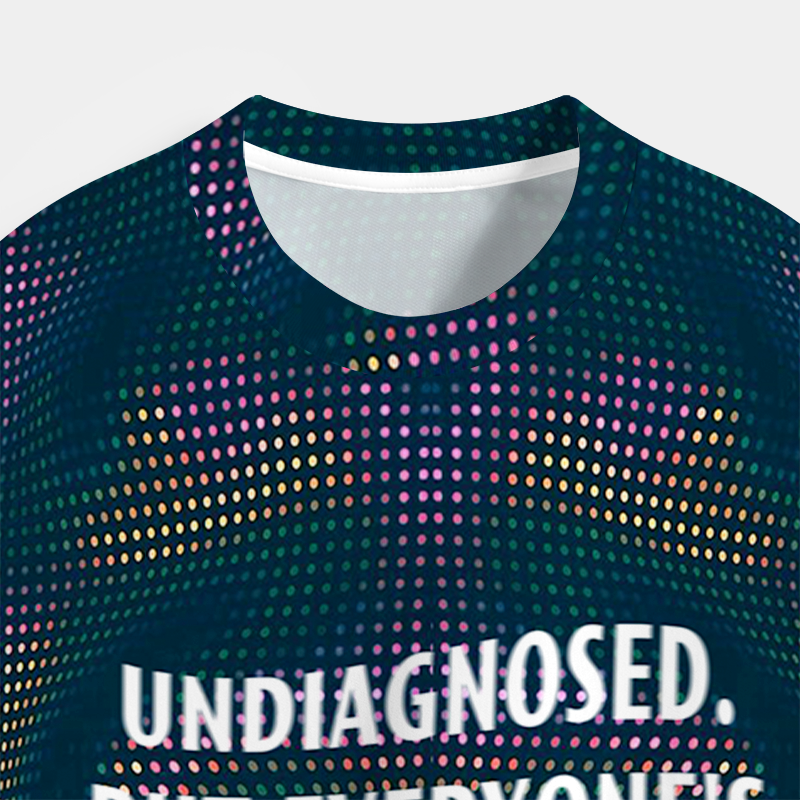 Kyoto-Lion Undiagnosed Confidence All-Over Print T-Shirt