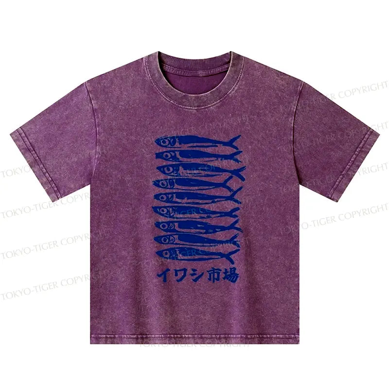 japanese vintage kids t-shirt