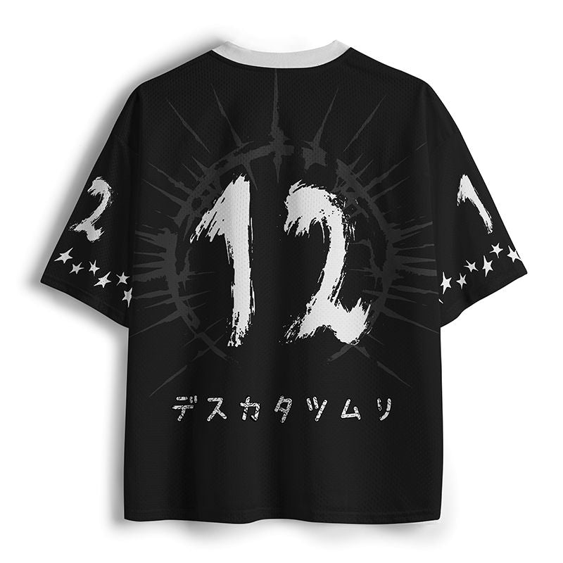 Manga Style Mesh Jersey with Free Shipping