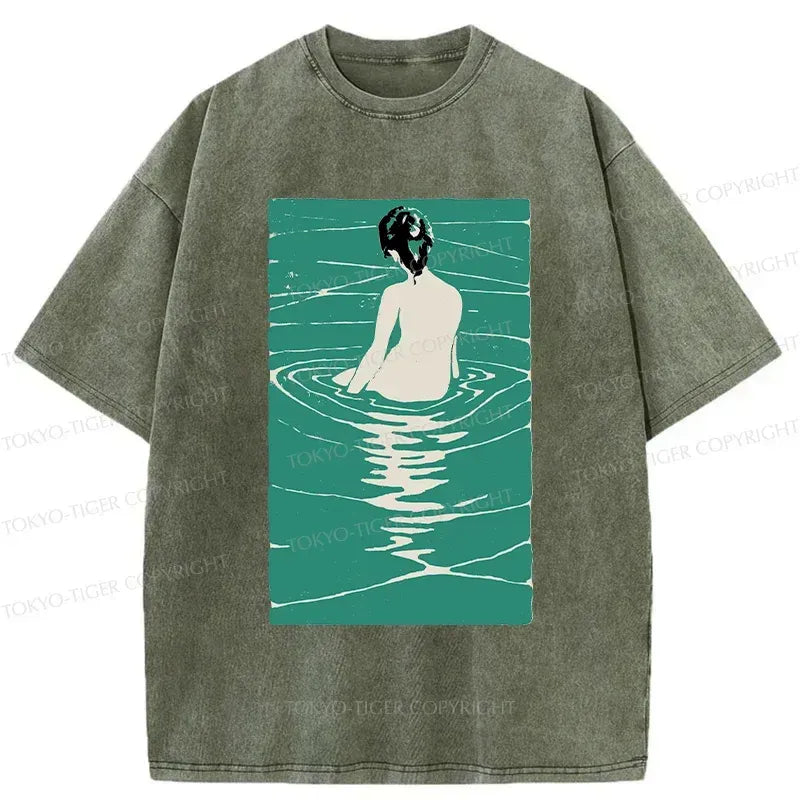 Kyoto Lion Art Casual Tee