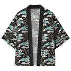 whimsical clouds japanese haori free shipping