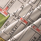 Yokohama City Planning Map Hawaiian Shirt Gift for Him