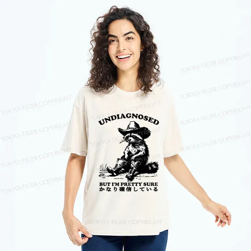 Japanese Washed T-Shirt for Daily Wear