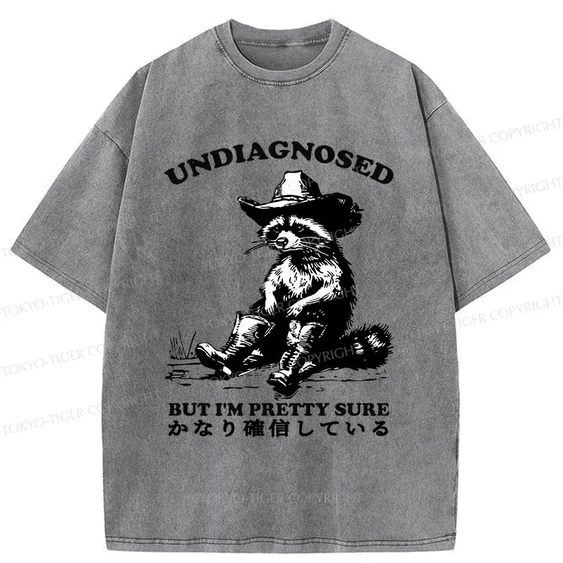 Japanese Washed T-Shirt for Daily Wear