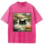 Soft Unisex Cat T-Shirt for Summer